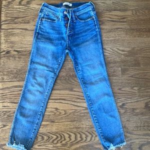 Madewell 10inch High Rise Skinny